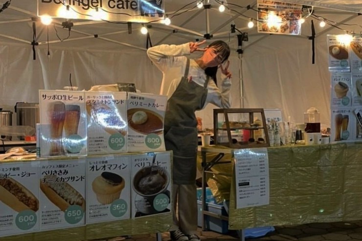 【ベリカフェ】FC岐阜屋台村出店しました!