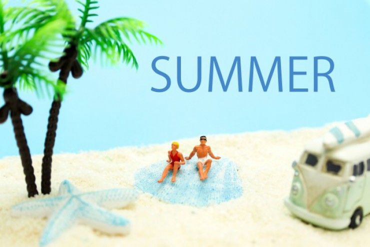 夏にピッタリ!! オリジナルビニールポーチ★