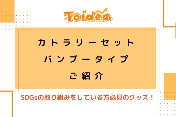 【Toidea】カトラリーセット・バンブータイプ(5点)のご紹介