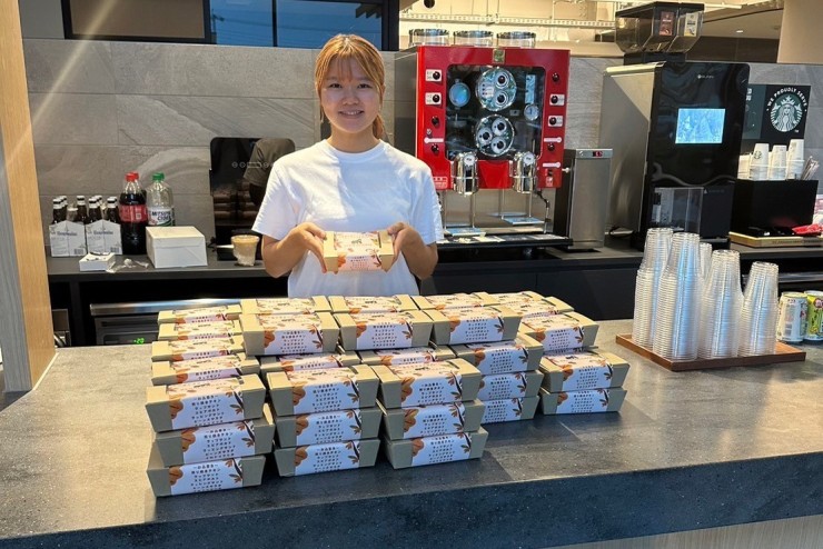 【Beringei cafe】GIFU IGNITEにテイクアウト品を納品しました!