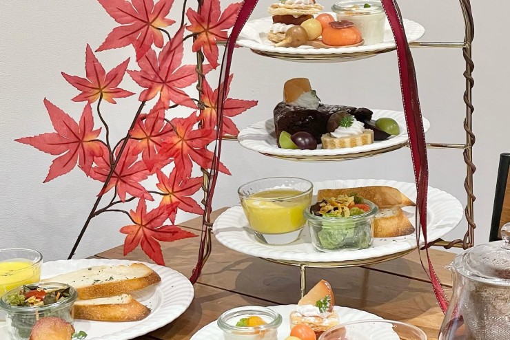 【Beringei cafe】秋のアフターヌーンティーが登場!!